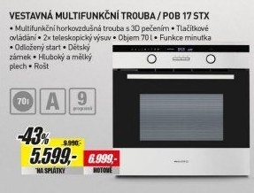 POB 17 STX vestavná troubaPHILCO
