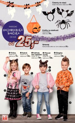 akční leták Kik textil 10.10.2018-31.10.2018