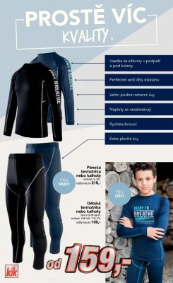 akční leták Kik textil 10.10.2018-31.10.2018