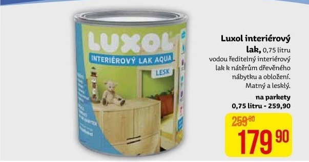 Interiérový Lak Luxol