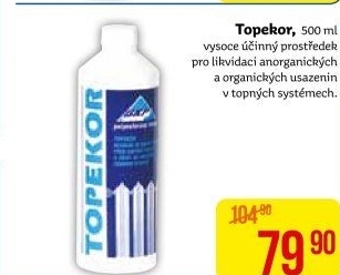 Přípravek na ochranu topení Topekor