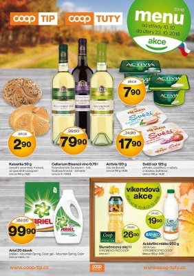 akční leták COOP 10.10.2018-23.10.2018