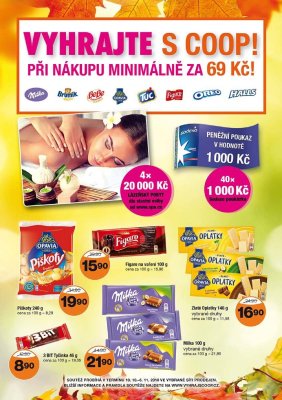 akční leták COOP 10.10.2018-23.10.2018