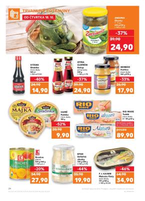 akční leták Kaufland 18.10.2018-24.10.2018