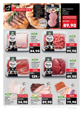akční leták Kaufland 18.10.2018-24.10.2018