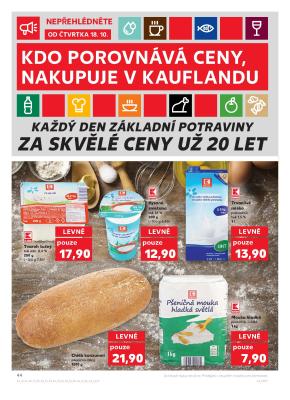 akční leták Kaufland 18.10.2018-24.10.2018