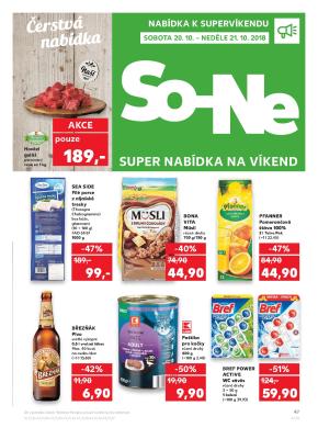 akční leták Kaufland 18.10.2018-24.10.2018