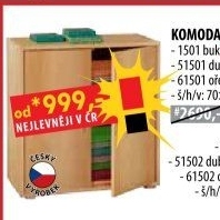 Komoda 1501