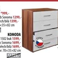Komoda se zásuvkami 1502