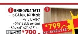 Knihovna 1613 bílá