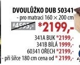 Dvoulůžko 50341 dub 160x200