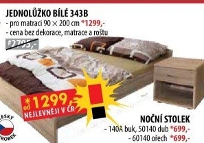 Noční stolek 140 buk