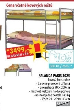 Palanda PARIS kov