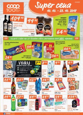 akční leták COOP 17.10.2018-23.10.2018