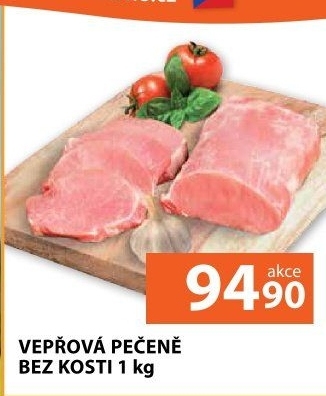 Vepřová pečeně bez kosti