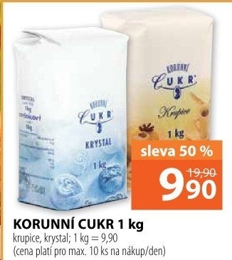 Cukr krupice Korunní