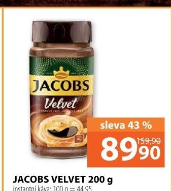 Instantní káva Jacobs Velvet