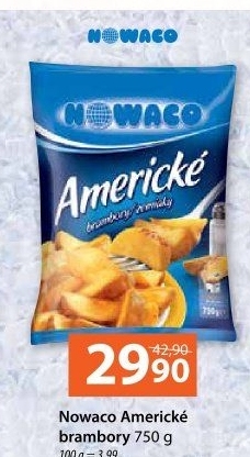 Brambory americké mražené Nowaco