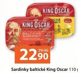 Sardinky baltické King Oscar