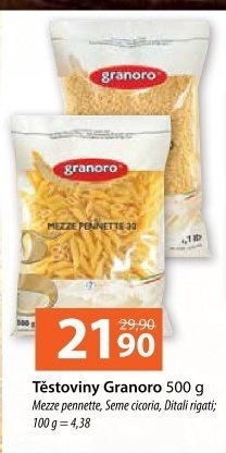 Těstoviny Granoro