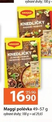 Instantní polévky Maggi
