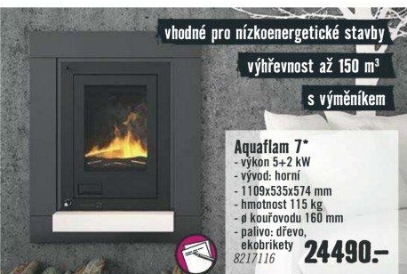 Krbová vložka Aquaflam 7 HS Flamingo