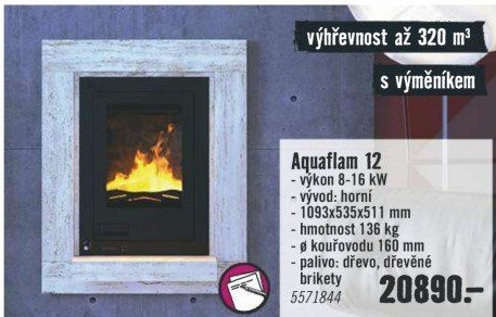 Krbová vložka Aquaflam 12 MR HS Flamingo