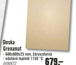 Žárobetonová deska