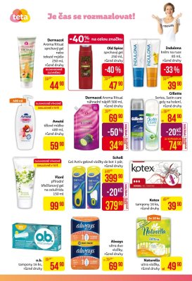 akční leták Teta drogerie 18.10.2018-29.10.2018