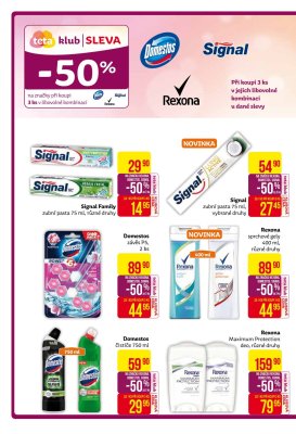 akční leták Teta drogerie 18.10.2018-29.10.2018