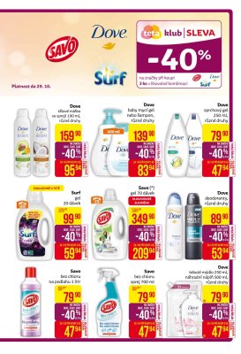 akční leták Teta drogerie 18.10.2018-29.10.2018