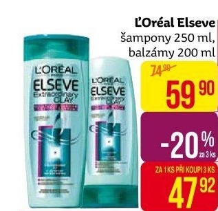 Šampon Elséve L'Oréal