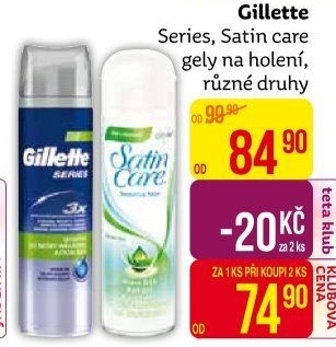 Gel na holení pánský Series Gillette