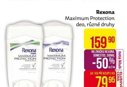 Deodorant stick Maximum Protection Rexona