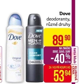 Deodorant sprej Dove