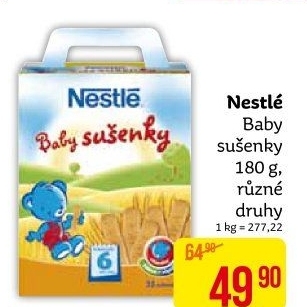 Dětské sušenky Nestlé