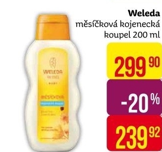 Koupel měsíčková kojenecká Baby Weleda