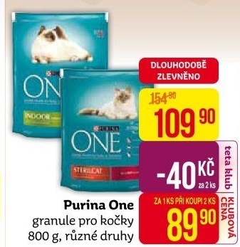 Granule pro kočky One Purina