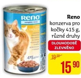 Konzerva pro kočky Reno
