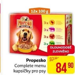 Kapsičky pro psy Propesko