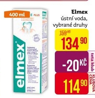 Ústní voda Elmex