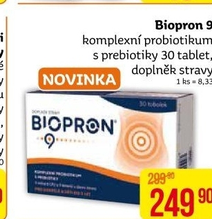Probiotika tobolky Biopron9 Valosun