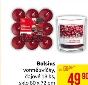 Vonné čajové svíčky Aromatic Bolsius