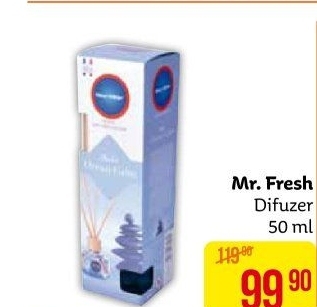 Vonný difuzér Mr. Fresh