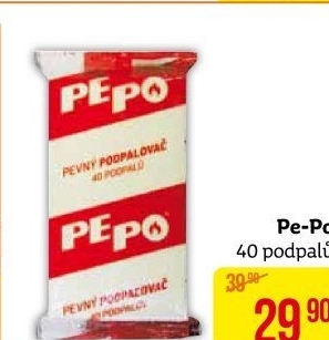 Podpalovač pevný Pe-Po