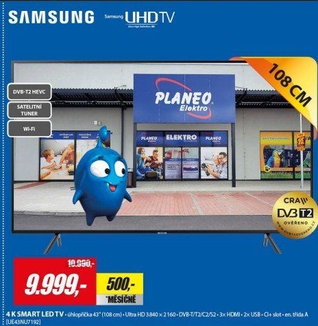 UE43NU7192 LED ULTRA HD LCD TV SAMSUNG