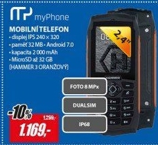 HAMMER 3 ORANŽOVÝMYPHONE