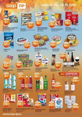 akční leták COOP 17.10.2018-30.10.2018