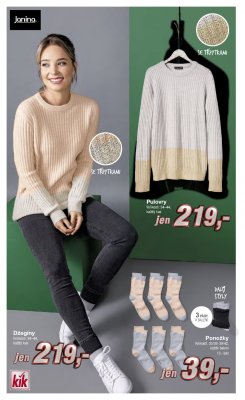 akční leták Kik textil 17.10.2018-23.10.2018