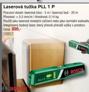 Laserová tužka Bosch PLL 1 P
